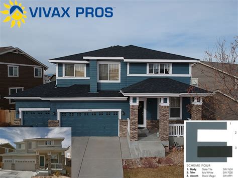 Selecting the right color palette for your home's exterior isn't just about the surfaces you are painting and staining. Exterior Paint Color Selection - Paint - Vivax Pros