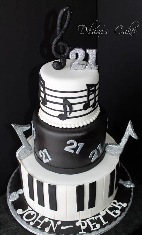 But the song doesn't have the most normal origin story. Delana's Cakes: Musical Notes Cake