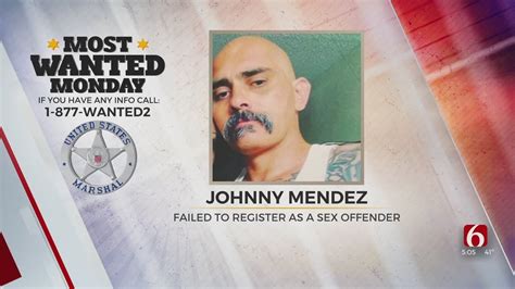 Most Wanted Us Marshals Searching For Sex Offender Last Seen In Tulsa