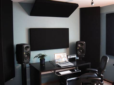 Pro studios have them, but only because they spent tons of cash to design them. 151 Home Recording Studio Setup Ideas | I'm Half Basic ...