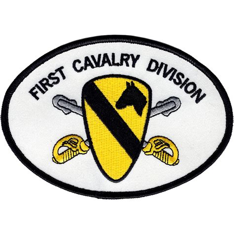 1st Cavalry Division Patch Angry Skipper D 28 Vietnam Cavalry