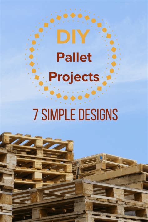 Not all pallets are safe to use for diy pallet projects, most of them are not. Do It Yourself Pallet Projects: Seven Simple Designs