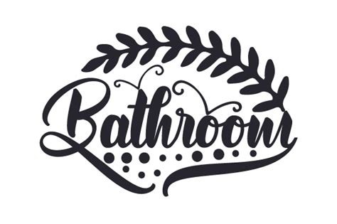 Bathroom SVG Cut file by Creative Fabrica Crafts · Creative Fabrica