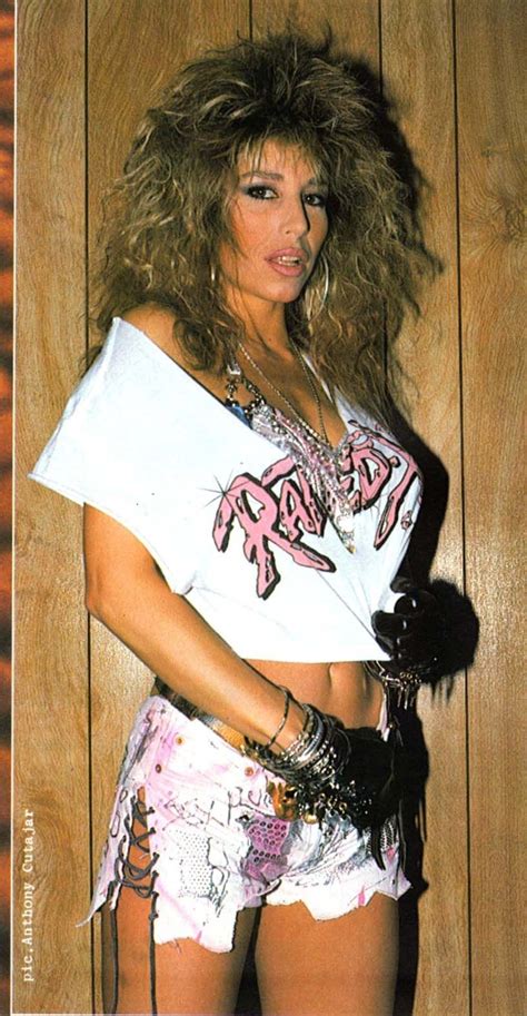 Lorraine Lewis Of Vixen 80s Rock Fashion 80s Women Heavy Metal Girl
