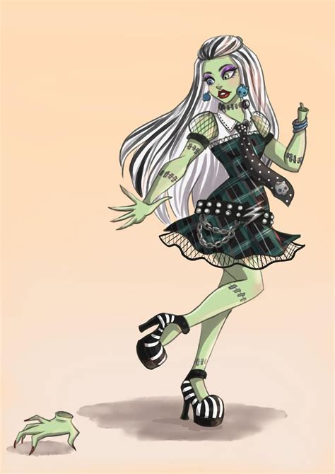 Frankie Stein Looses Her Hand Again By Symphan On Deviantart Monster