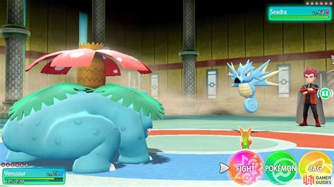 Elite Four Lance Trainer Re Matches Postgame Pokémon Let S Go Pikachu And Let S Go Eevee