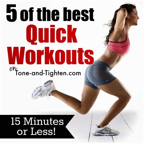 Weekly Workout Plan Of The Best Quick Exercises You Ll Find