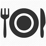 Icon Icons Dinner Meal Vector Restaurant Kitchen