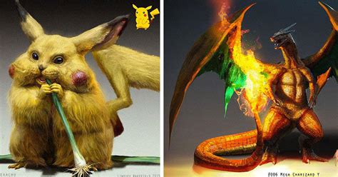Des Pokémons Ultra Réalistes Et Vraiment Magnifiques Par Lindsey Wakefield