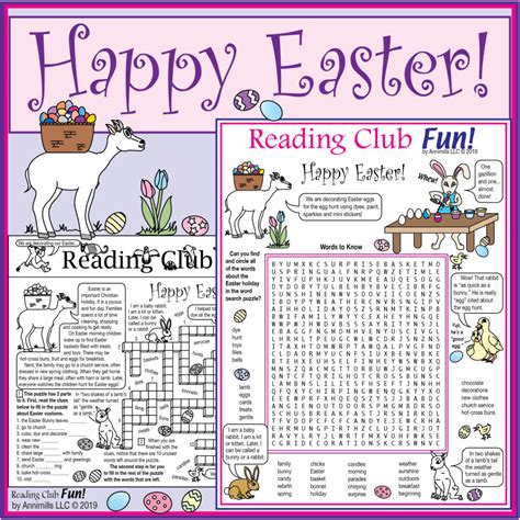 Easter Printable Puzzle Bundle Traditions More Made By Teachers