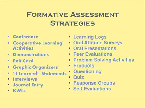 Ppt Formative Assessments Powerpoint Presentation Free Download Id
