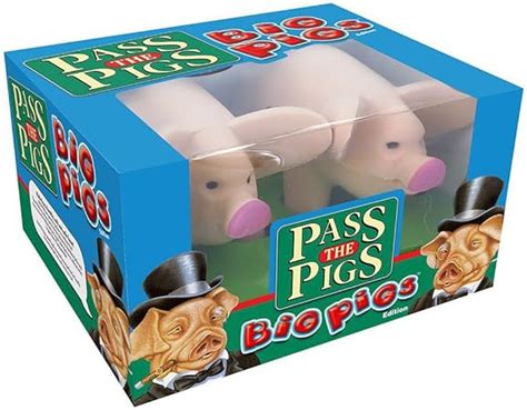 Pass The Pigs Pass The Pigs Big Pigs Dice Game Uk Toys And Games