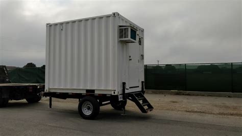 10ft Mobile Office Container With Trailer For Sale Near Me Conexwest