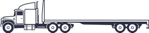 Semi Truck Logo Clip Art