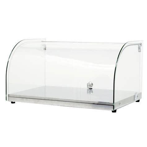 Nella 25l Countertop Bakery Display Case With Curved Front Glass 443 Nella Online