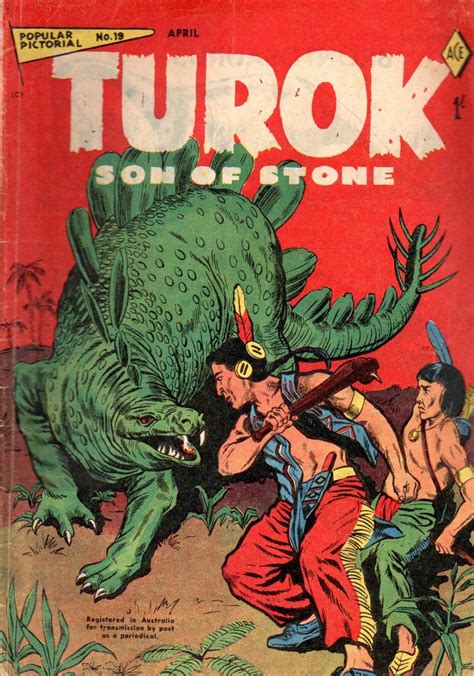 AusReprints Turok Son Of Stone Dell 1956 Series 7