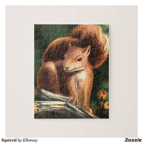 Squirrel Jigsaw Puzzle Jigsaw Puzzles Custom Puzzle