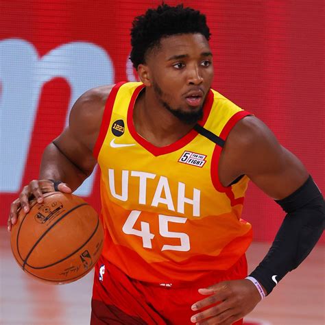 Donovan Mitchell, Jazz Agree to 5-Year, $195M Contract Extension ...