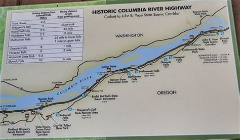 Waterfalls Oregon Road Trip Maps