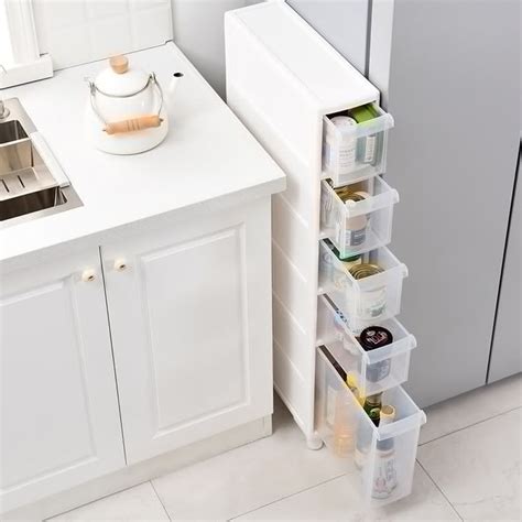 Narrow Storage Drawer Cabinet The Slim And Depth Design Makes It Ideal