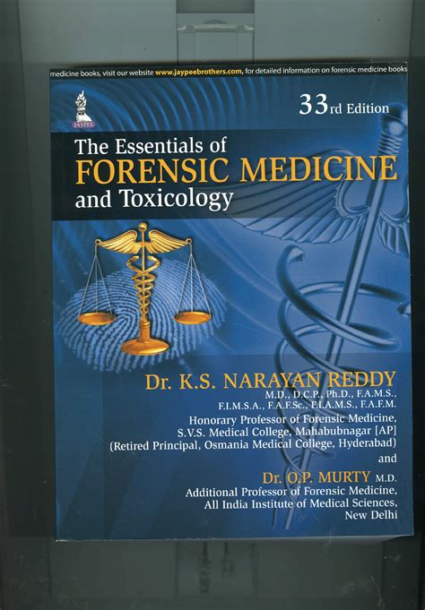 Textbook Of Forensic Medicine By Narayan Reddy Book Pdf Free Download