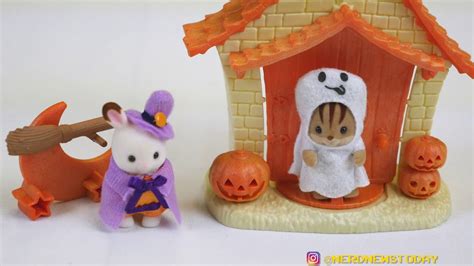 Calico Critters Halloween Playhouse Review Youtube