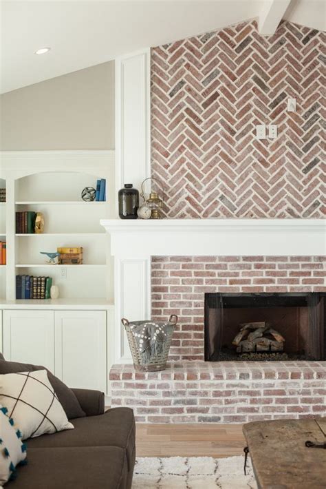 Herringbone Brick Pattern Fireplace Fireplace Guide By Linda