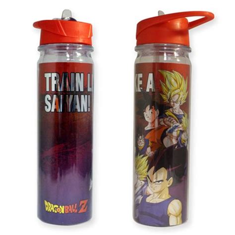 Dragon Ball Z Train Like A Saiyan 24 Oz Water Bottle
