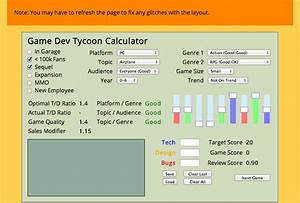 Game Dev Tycoon Combinations Guide 1 4 5