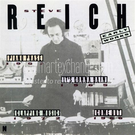 Album Art Exchange Early Works By Steve Reich Album Cover Art