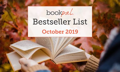 BookPal's Bestseller List: The Best Books of October 2019
