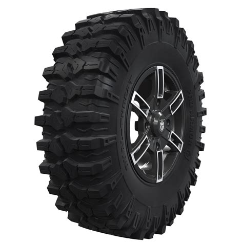 Pro Armor® Wheel And Tire Set Wyde Accent 15 And Dual Threat 32 Polaris Rzr