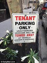 Illegal Parking Signs Images