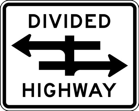 Divided Highway Crossing Clipart Free Download Transparent Png