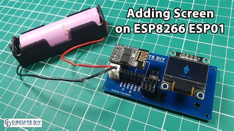 Adding An Ssd1306 Oled Screen To The Esp8266 Esp 01 Youtube