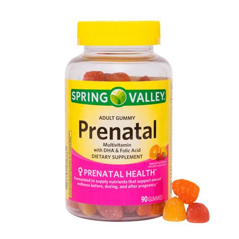 Spring Valley Prenatal Multivitamin Gummies 90 Ct