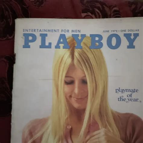 Playboy Magazine June Liv Lindeland Playmate Of The Year Picclick