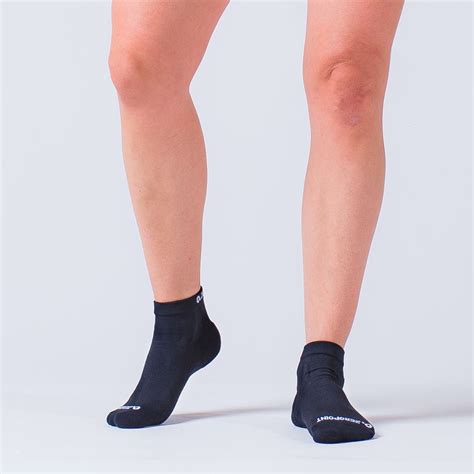 Ankle Sock Ox Nilkkasukat Musta Zeropoint Compression
