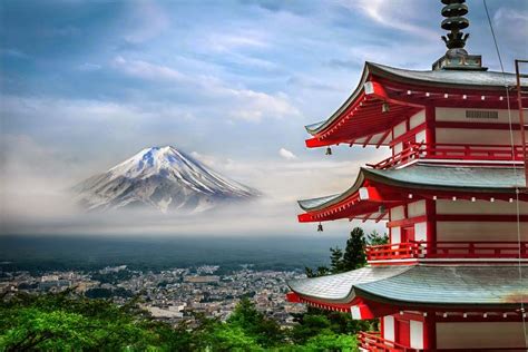 Visit Sacred Mount Fuji And The Chureito Pagoda In Japan Snow
