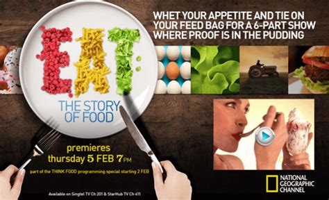 Eat The Story Of Food On National Geographic Prischew