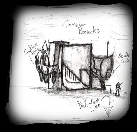 Combine Barracks Concept Image Half Life Warzone Mod For Half Life 2