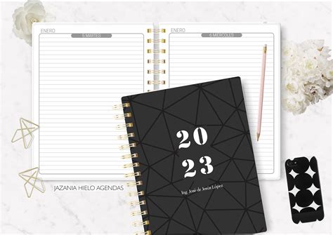 2023 Daily Agenda One Day Per Sheet To Print Unisex Executive Etsy
