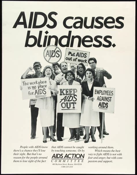 Aids Causes Blindness Aids Education Posters