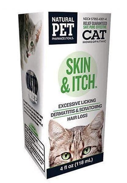 Skin Medicine For Cats 4 Ounce Container Natural Pet Skin And Itch