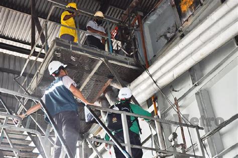 805 rsat dan markas staf stesen taiping 128 km. Pekerja kilang maut terjatuh | Harian Metro