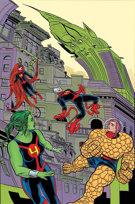 Fantastic Four By Mike Allred With Images Comics Fantastic Four