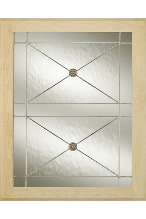 Our decor cabinet glass comes in various patterns, oscurities and textures. Nottingham Glass Cabinet Insert - Decora