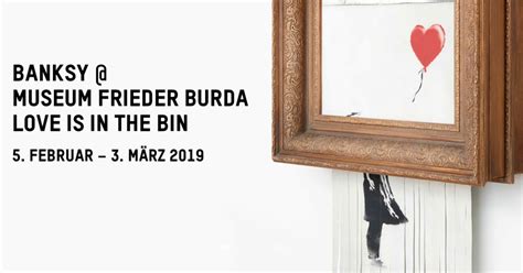 Now that though the market value of his work has soared in recent years , banksy continues to paint images in public. Banksy's Half Shredded Artwork 'Love Is in the Bin' Goes ...