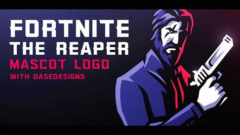 Fortnite The Reaper Mascot Logo How To Create Esports Logos