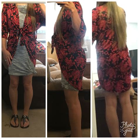 Knotted Up Julia With A Lindsay Tied Over Top Lularoe Loving